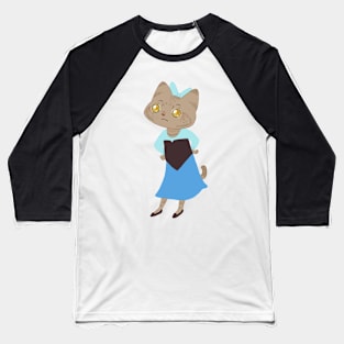 Mermaid cat Baseball T-Shirt